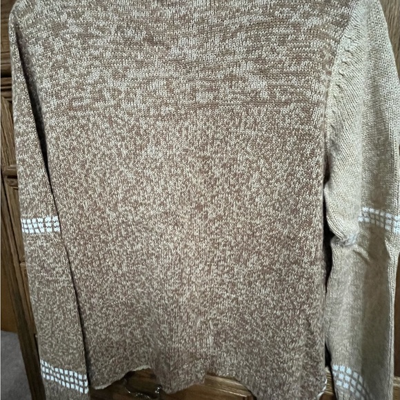 Kim Rogers brown/khaki Christmas sweater, size Large, smoke free home - Picture 3 of 5